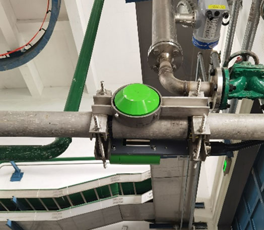 Na-22放射性仪表搅拌仓泵后管道密度测量(图2)