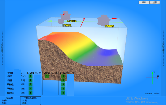 湖南煤化新能源有限公司应用3D雷达物位扫描仪案例(图1)