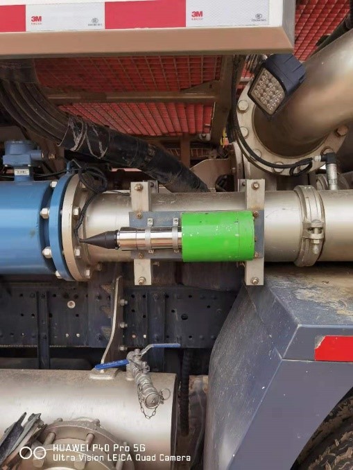 某设备公司使用Na22放射性密度计的案例(图1) 某设备公司使用Na22放射性密度计的案例(图1)